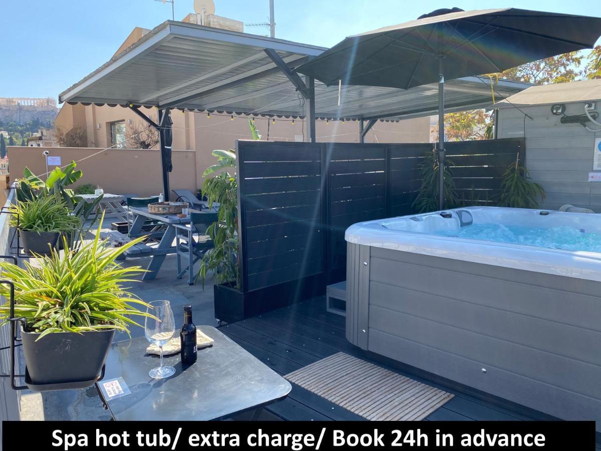 Monastiraki Citycenter Sleepbox- Unspoiled Athens Apartments Eksteriør bilde